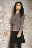 Lana Grossa ЖАКЕТ С КОСАМИ И РЕЗИНКОЙ Cool Wool