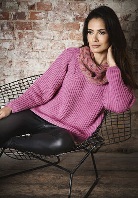 ПУЛОВЕР С РУКАВОМ РЕГЛАН Cool Wool Big от Lana Grossa
