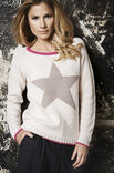 Lana Grossa Пуловер со звездой Cool Wool Big