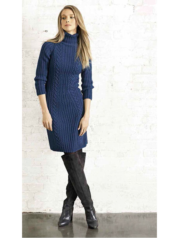 Lana Grossa Платье с рукавом реглан Cool Wool Big