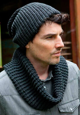 Мужская шапка Cool Wool Big от Lana Grossa