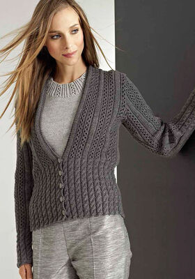 Жакет  Cool Wool от Lana Grossa