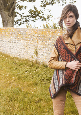 ЖИЛЕТ С БОРДЮРАМИ Alta Moda Alpaca от Lana Grossa