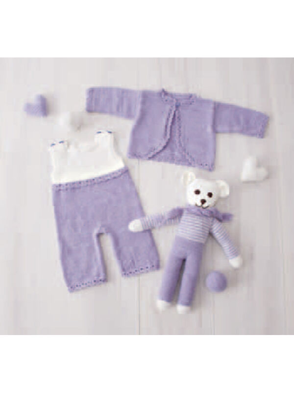 Lana Grossa кукла, сердечки и мячики Cool Wool Baby