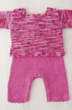 Lana Grossa Пуловер и штанишки Cotone uni/print