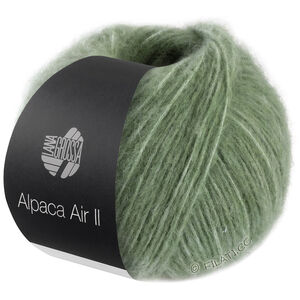 Lana Grossa ALPACA AIR II | 14-серо-зелёный