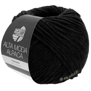 Lana Grossa ALTA MODA ALPACA | 006-чёрный