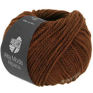 Lana Grossa ALTA MODA ALPACA | 104-коричневый шоколад