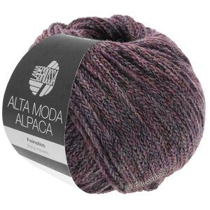 Lana Grossa ALTA MODA ALPACA | 020-ежевичный/серый меланжевый