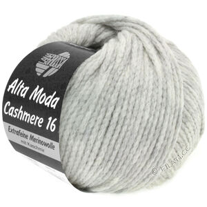 Lana Grossa ALTA MODA CASHMERE 16 | 01-светло-серый меланжевый
