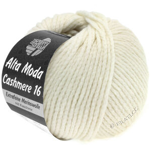Lana Grossa ALTA MODA CASHMERE 16 | 16-сурово-белый