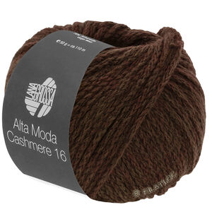 Lana Grossa ALTA MODA CASHMERE 16 | 89-чёрно-коричневый