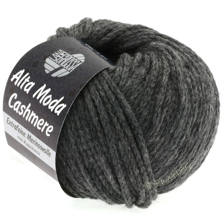 Lana Grossa ALTA MODA CASHMERE | 19-тёмно-серый
