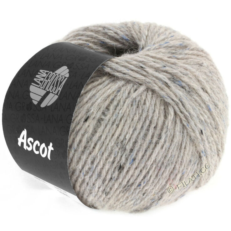 Lana Grossa ASCOT | 01-натуральный меланжевый