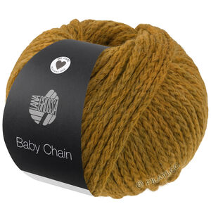 Lana Grossa BABY CHAIN | 09-горчично-зелёный