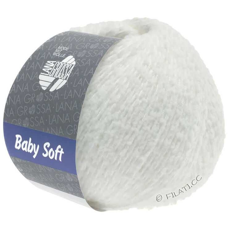 Lana Grossa BABY SOFT | 01-белый