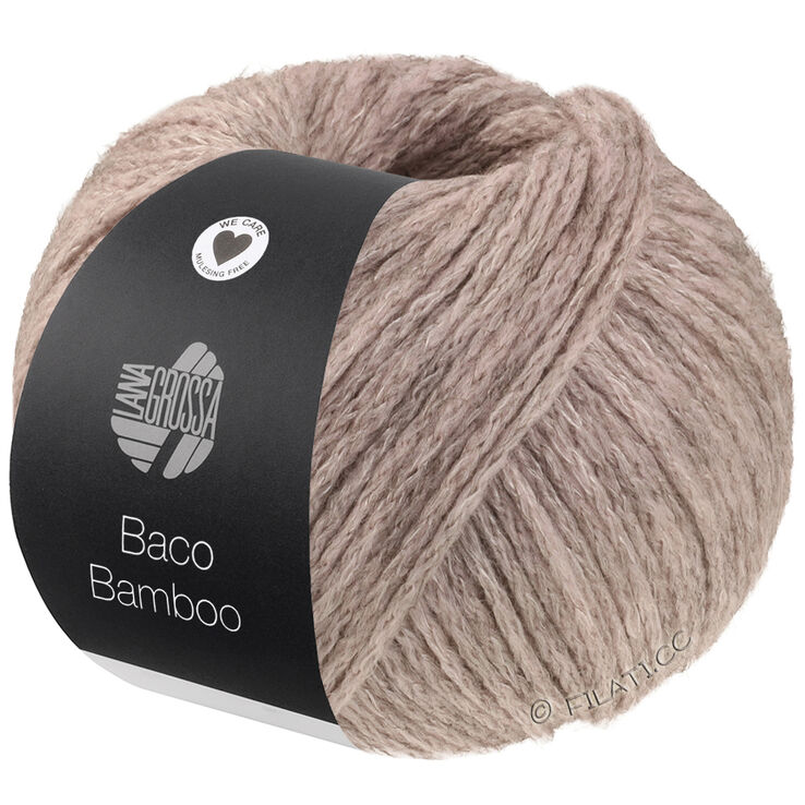 Lana Grossa BACO BAMBOO | 01-серо-розовый