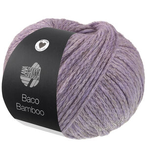 Lana Grossa BACO BAMBOO | 02-серо-фиолетовый