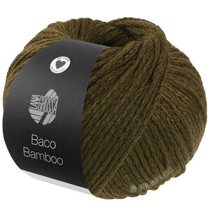 Lana Grossa BACO BAMBOO | 07-тёмно-оливковый