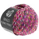 Lana Grossa BINGO Funky Print | 405-фуксия/розовый/жёлто-зелёный многоцветный 