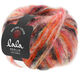 Lana Grossa BRUSHY Uni/Print (lala BERLIN) | 101-розовый/оранжевый/коралловый/винно-красный/чёрно-коричневый