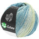 Lana Grossa 365 COTONE Dégradé | 103-нежно-зелёный/серо-зелёный/светлый сине-голубой/тёмно сине-зеленый