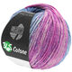 Lana Grossa 365 COTONE Dégradé | 105-серо-синий/джинс/агатово-серый/фуксия/красно-фиолетовый