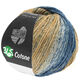 Lana Grossa 365 COTONE Dégradé | 110-бежевый/карамель/петрольный