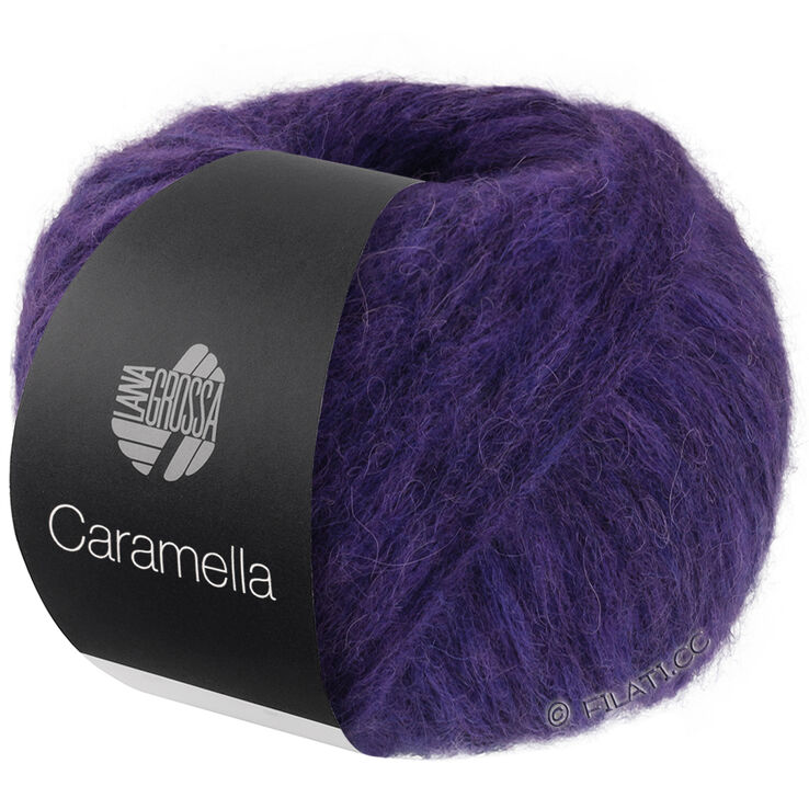 Lana Grossa CARAMELLA | 01-тёмно-фиолетовый