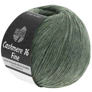 Lana Grossa CASHMERE 16 FINE | 034-серо-зелёный