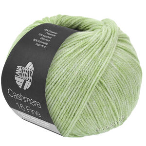 Lana Grossa CASHMERE 16 FINE | 067-бело-зелёный