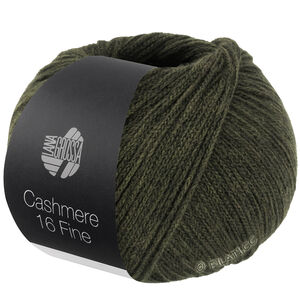 Lana Grossa CASHMERE 16 FINE | 073-тёмно-оливковый