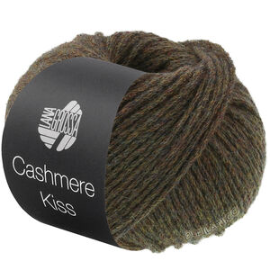 Lana Grossa CASHMERE KISS | 135-зелёно-коричневый