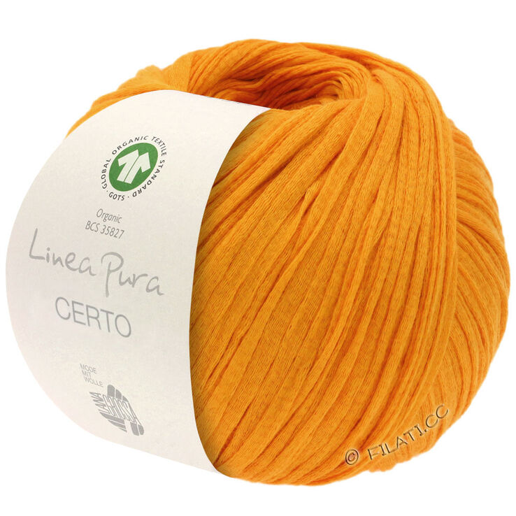 Lana Grossa CERTO (Linea Pura) | 01-оранжевый