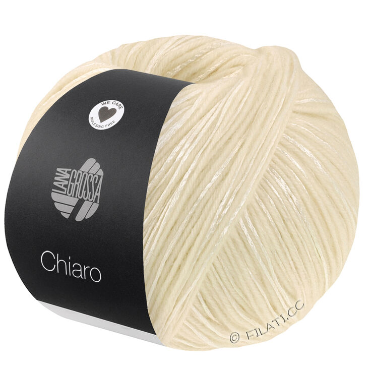 Lana Grossa CHIARO | 01-сурово-белый