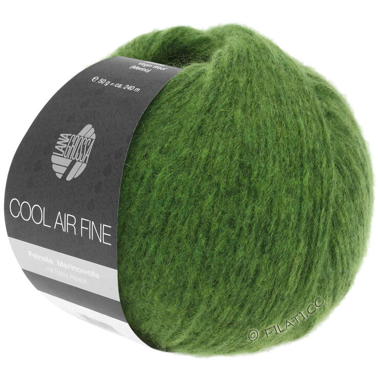 Lana Grossa COOL AIR Fine | 01-зелёный
