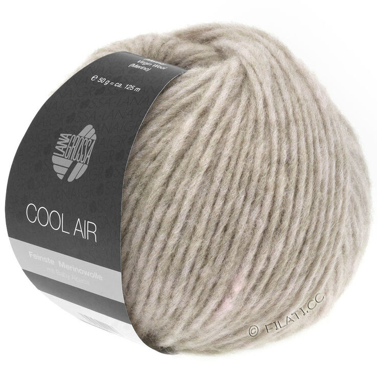 Lana Grossa COOL AIR | 01-розово-бежевый