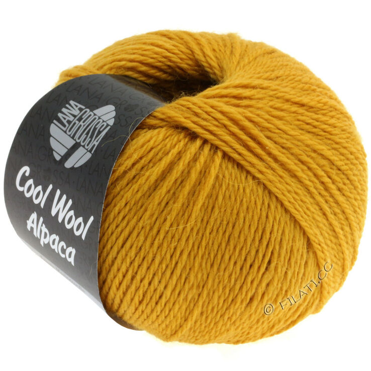 Lana Grossa COOL WOOL Alpaca | 01-жёлтый