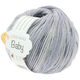 Lana Grossa COOL WOOL Baby 25g | 356-светло-серый/серо-синий/тёмно-синий