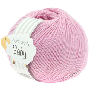 Lana Grossa COOL WOOL Baby Uni/Print 50g | 216-розовый