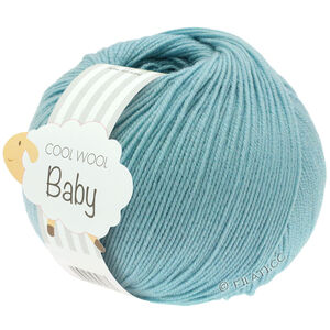 Lana Grossa COOL WOOL Baby Uni/Print 50g | 261-мята