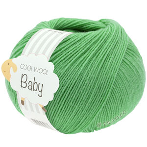 Lana Grossa COOL WOOL Baby Uni/Print 50g | 325-нефритовый