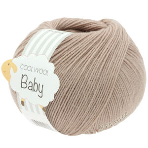Lana Grossa COOL WOOL Baby Uni/Print 50g | 332-жемчужно-бежевый