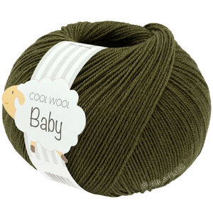 Lana Grossa COOL WOOL Baby Uni/Print 50g | 349-лесной зелёный
