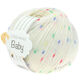 Lana Grossa COOL WOOL Baby Uni/Print 50g | 351-белый/красный/синий/зелёный/жёлтый