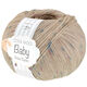 Lana Grossa COOL WOOL Baby Uni/Print 50g | 371-светло-бежевый/бирюзовый/пурпурный