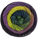 Lana Grossa COOL WOOL Big Color | 4043-зелёный/чёрно-коричневый/тёмно-фиолетовый/фиолетовый/жёлтый/лиственно-зелёный/тёмно сине-зеленый