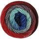 Lana Grossa COOL WOOL Big Color | 4044-синий/антрацитовый/тёмно-серый/тёмно-красный/восточный красный/сине-серый/нефрит
