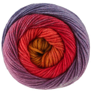 Lana Grossa COOL WOOL Big Color | 4048-светло-красный/винно-красный/красно-фиолетовый/петрольно-синий/оливковый/карри/оранжевый
