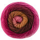 Lana Grossa COOL WOOL Big Color | 4049-нуга/коричневый шоколад/красно-фиолетовый/цикламеновый/фуксия/ярко-розовый/кэмел